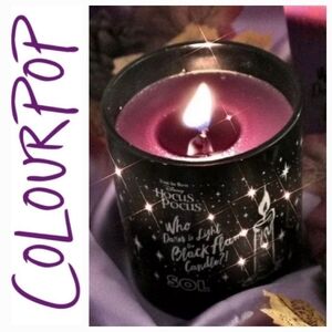 ColourPop X Disney Hocus Pocus Black Flame Candle